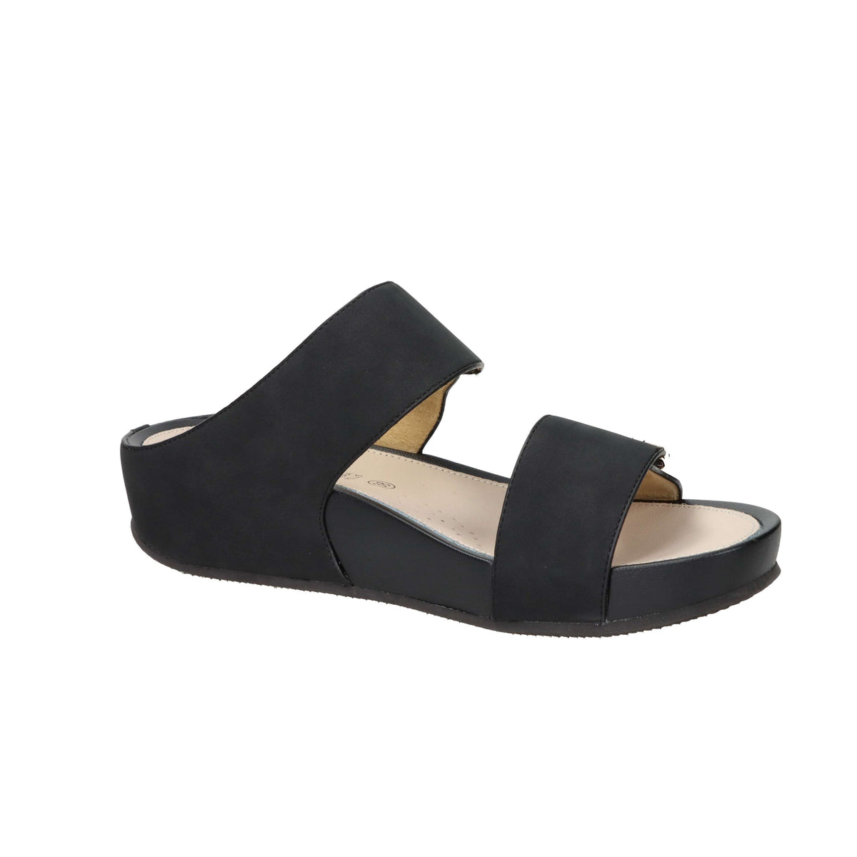 Grunland Donna Ciabatta con zeppa CI3114-C9 Nero