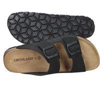 Grunland Uomo Ciabatta CB0812-40 Nero