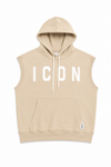 Icon Uomo Felpa IUF005 Beige