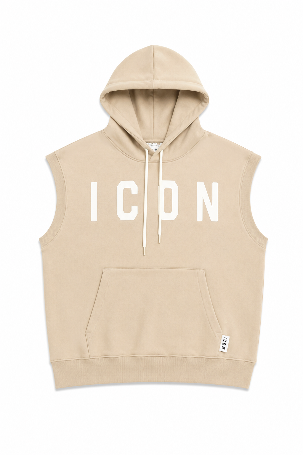 Icon Uomo Felpa IUF005 Beige