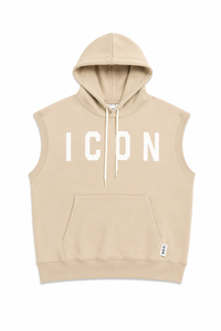 Icon Uomo Felpa IUF005 Beige