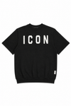 Icon Uomo T-shirt IUF003 Nero/Bianco
