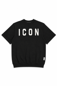 Icon Uomo T-shirt IUF003 Nero/Bianco