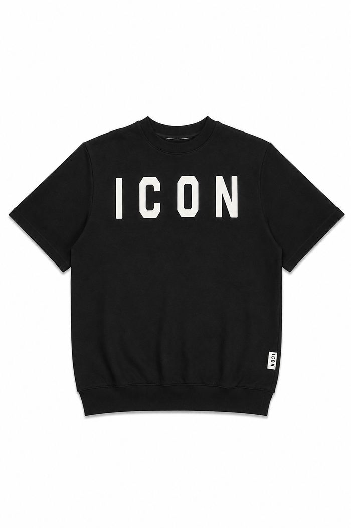 Icon Uomo T-shirt IUF003 Nero/Bianco