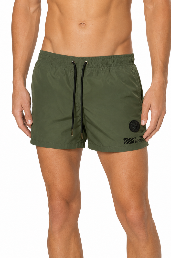 Philippe Plein Uomo Costume PS26MBM01 Verde militare