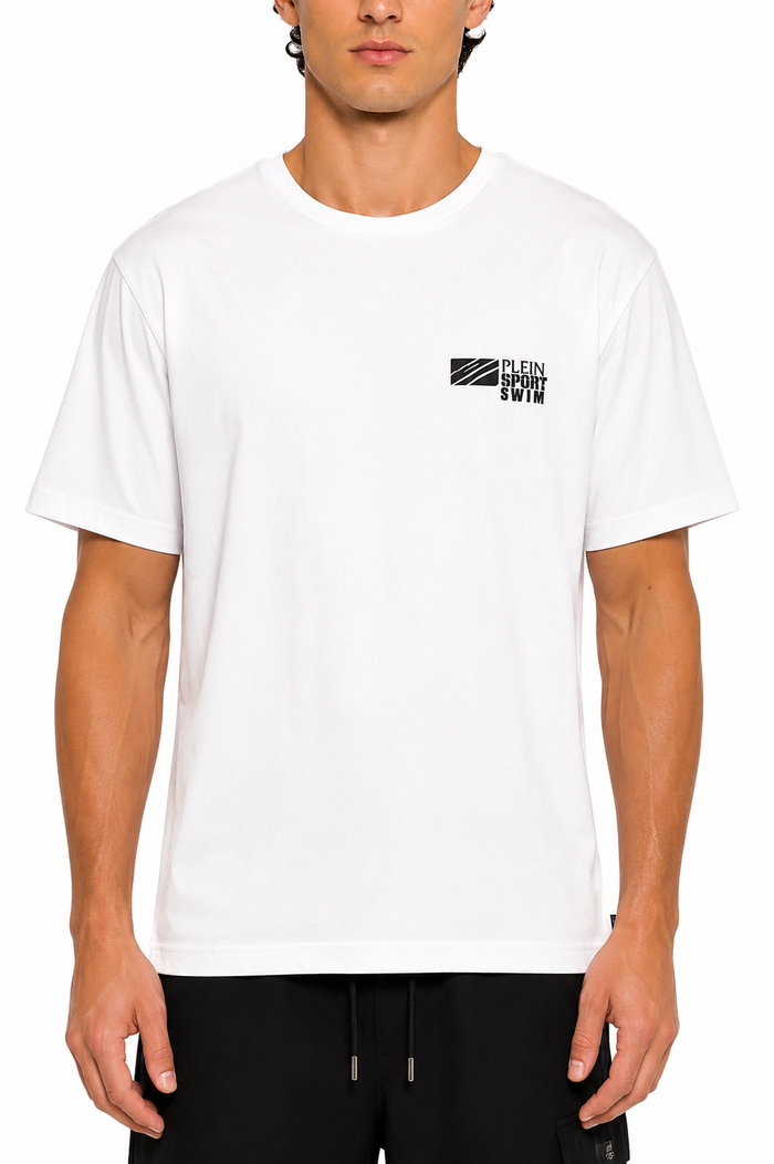 Philippe Plein Uomo T-shirt PS26MTS01 Bianco