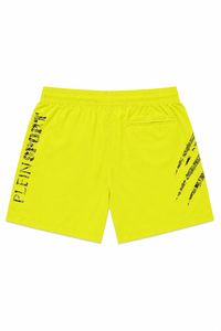 Philippe Plein Uomo Costume PS26MBL02 Giallo Fluo