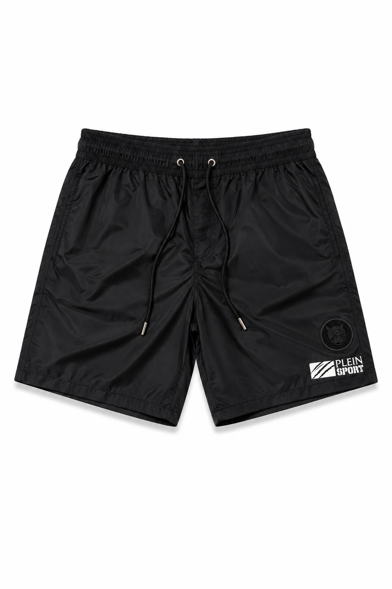 Philipp Plein Men's Swimsuit PS26MBM01 Black