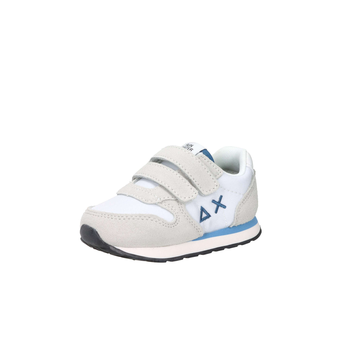 Sun68 Kids and Teens Sneakers Z36301F White/Light Blue