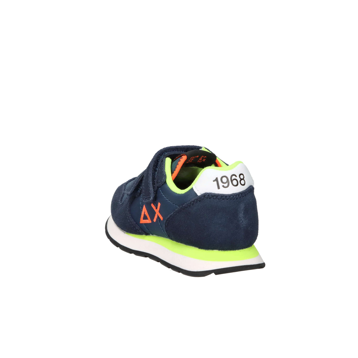 Sun68 Enfants et adolescents Baskets Z36302B Bleu/Fluo