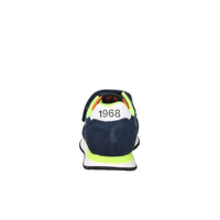 Sun68 Enfants et adolescents Baskets Z36302B Bleu/Fluo