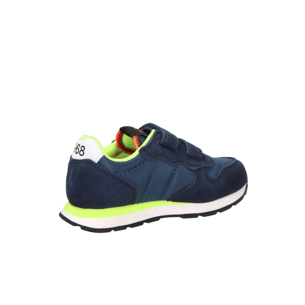 Sun68 Enfants et adolescents Baskets Z36302B Bleu/Fluo