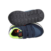 Sun68 Enfants et adolescents Baskets Z36302B Bleu/Fluo