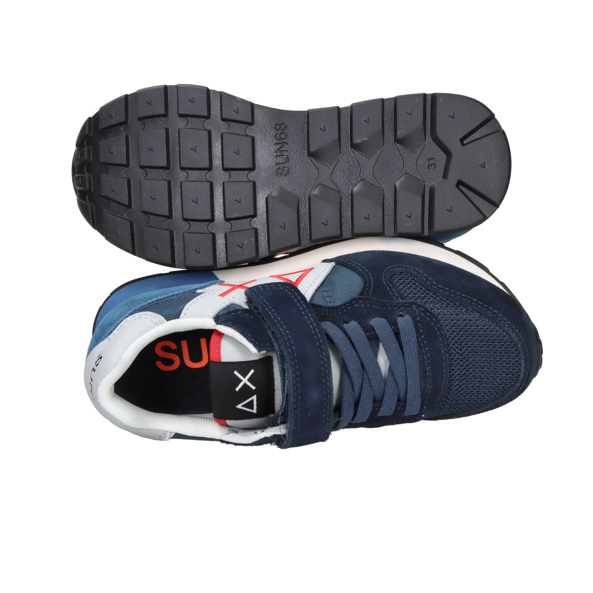 Sun68 Kids and Teens Sneakers Z36315K Blue