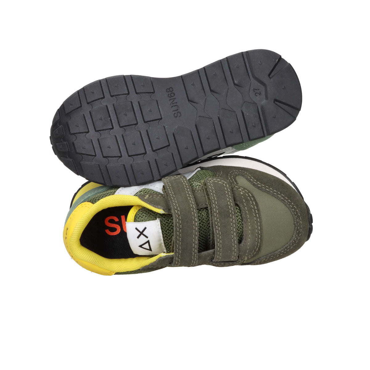 Sun68 Children and Teenagers Sneakers Z36316B Military Green