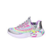 Skechers Bambine e ragazze Sneakers 302296L Argento/Rosa