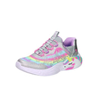 Skechers Bambine e ragazze Sneakers 302296L Argento/Rosa