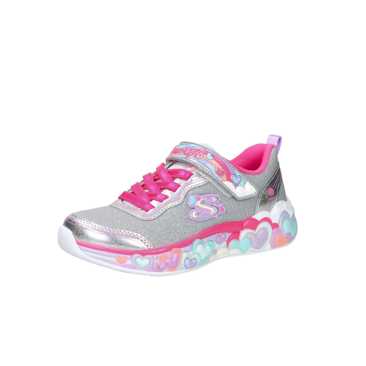 Skechers Bambine e ragazze Sneakers 302697L Argento