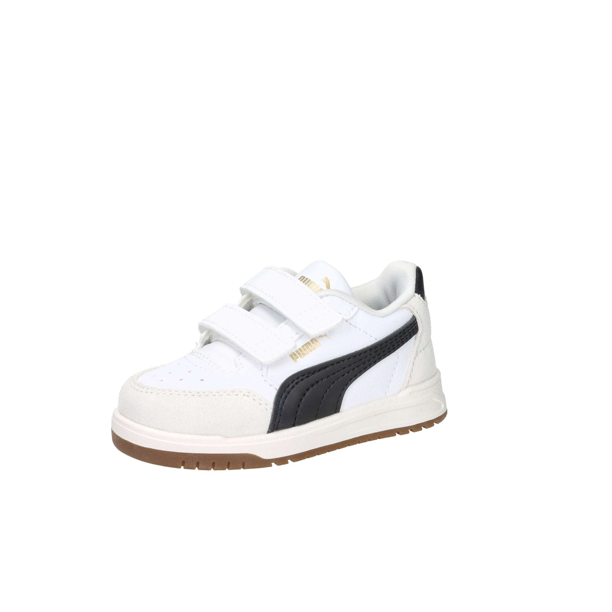Puma Enfants et garçons Baskets 405664 Blanc/Noir