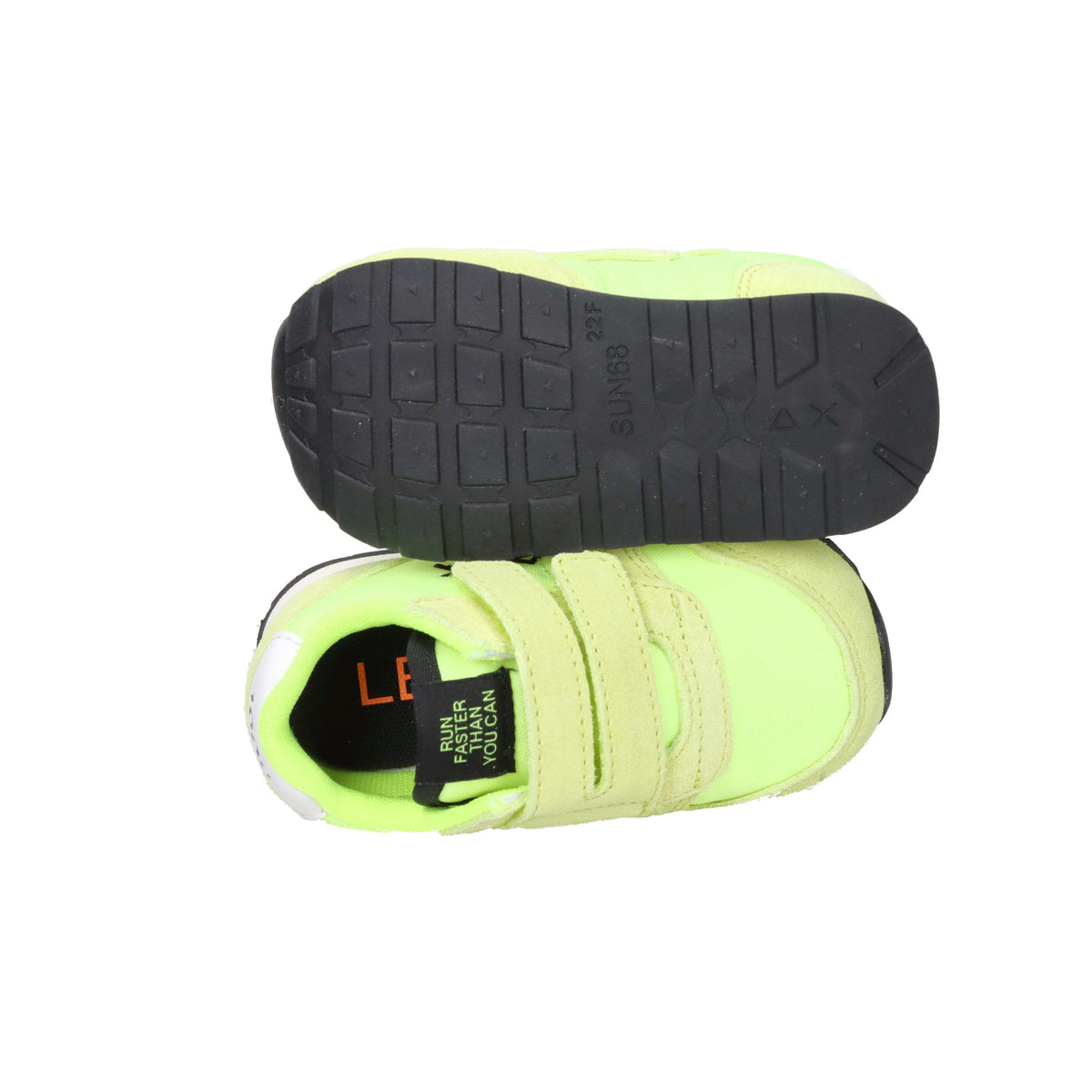 Sun68 Enfants et adolescents Baskets Z36301F Jaune Fluo