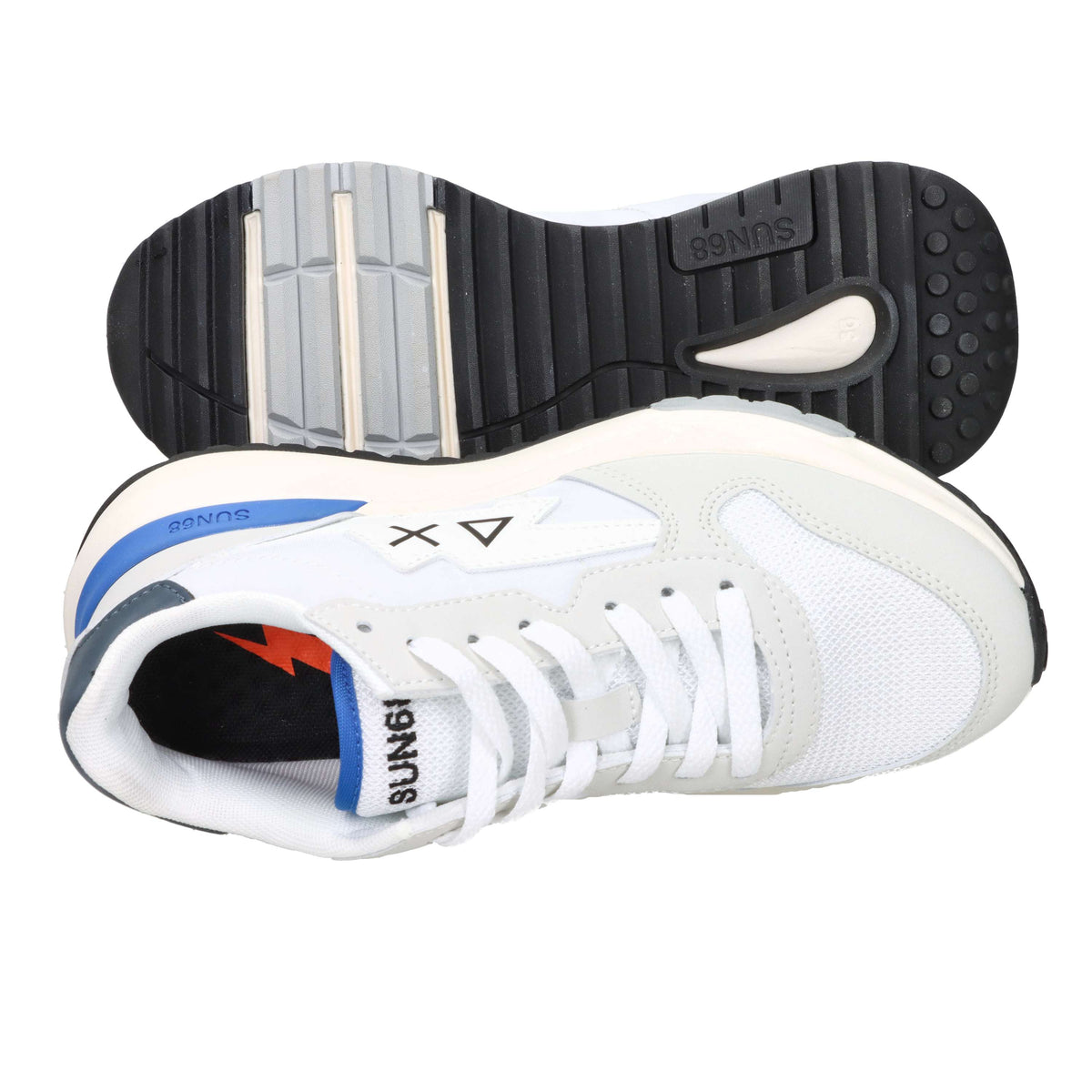 Sun68 Bambini e ragazzi Sneakers Z36321T Bianco