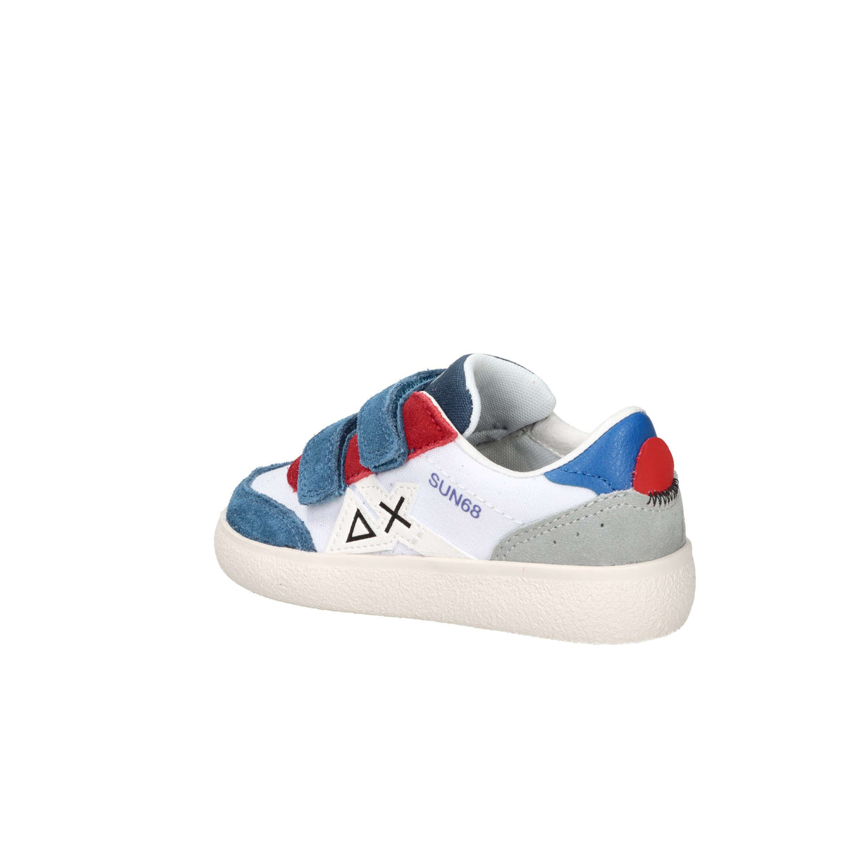 Sun68 Enfants et adolescents Baskets Z36348B Blanc/Bleu