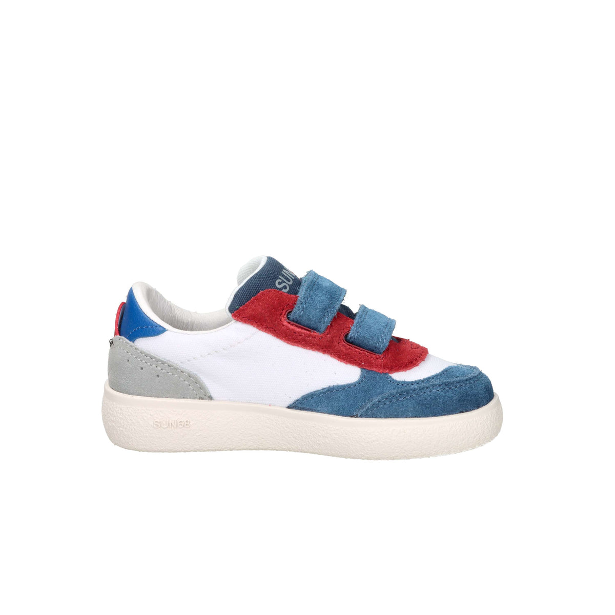 Sun68 Enfants et adolescents Baskets Z36348B Blanc/Bleu