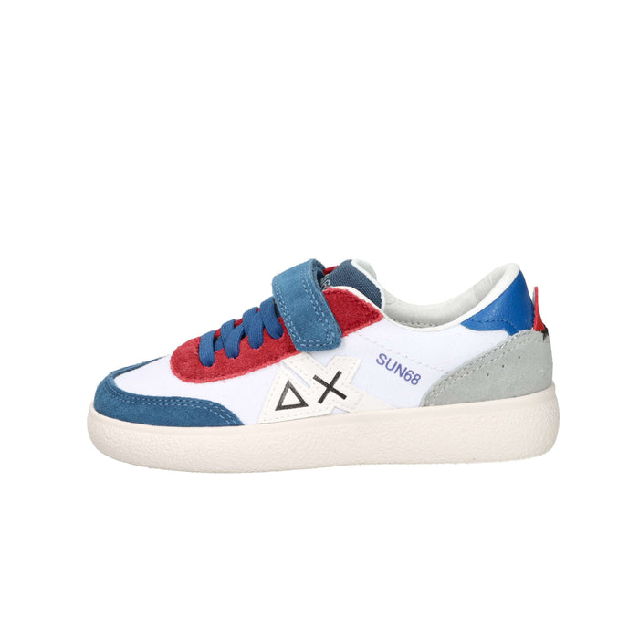 Sun68 Enfants et adolescents Baskets Z36348K Blanc/Bleu