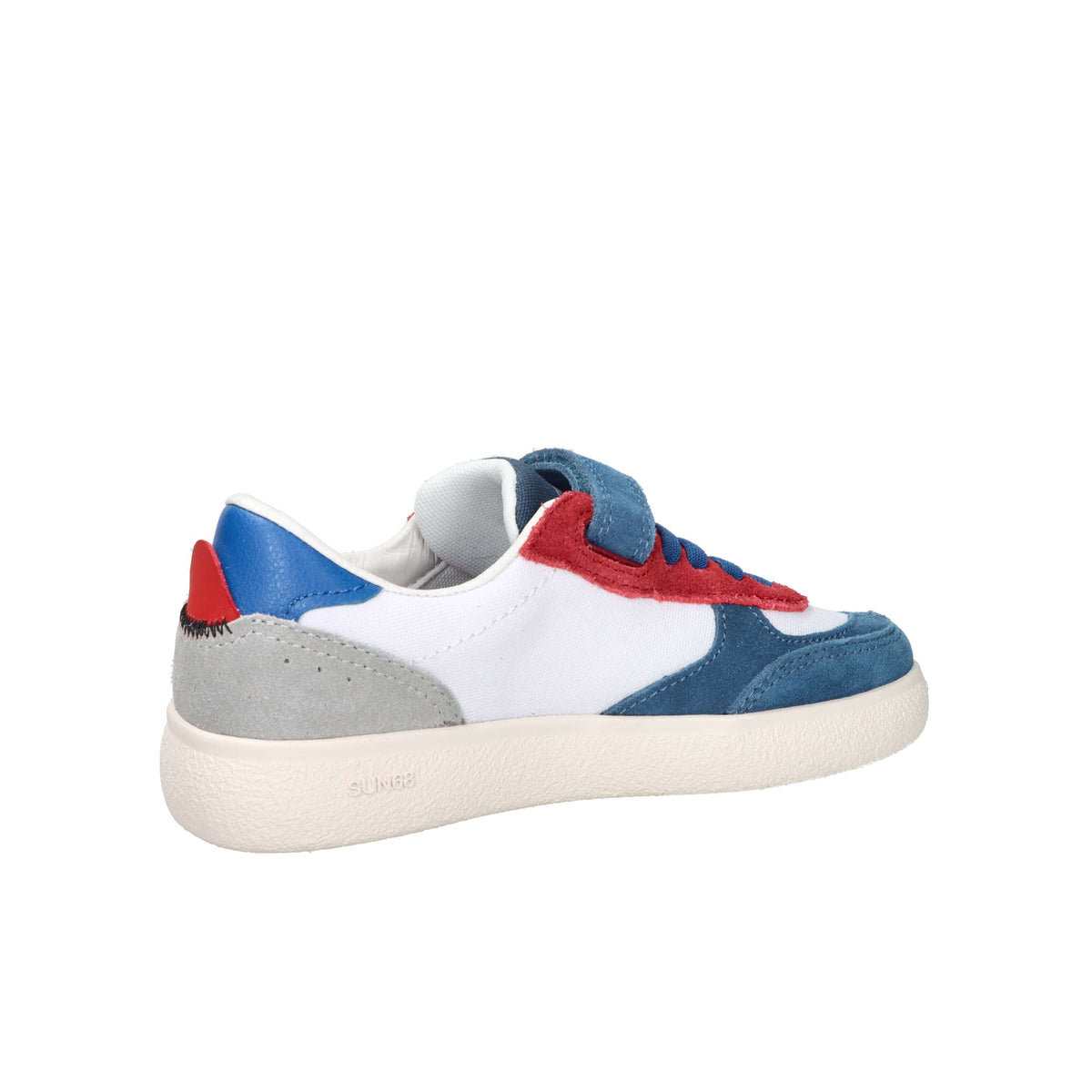 Sun68 Enfants et adolescents Baskets Z36348K Blanc/Bleu