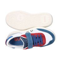 Sun68 Enfants et adolescents Baskets Z36348K Blanc/Bleu