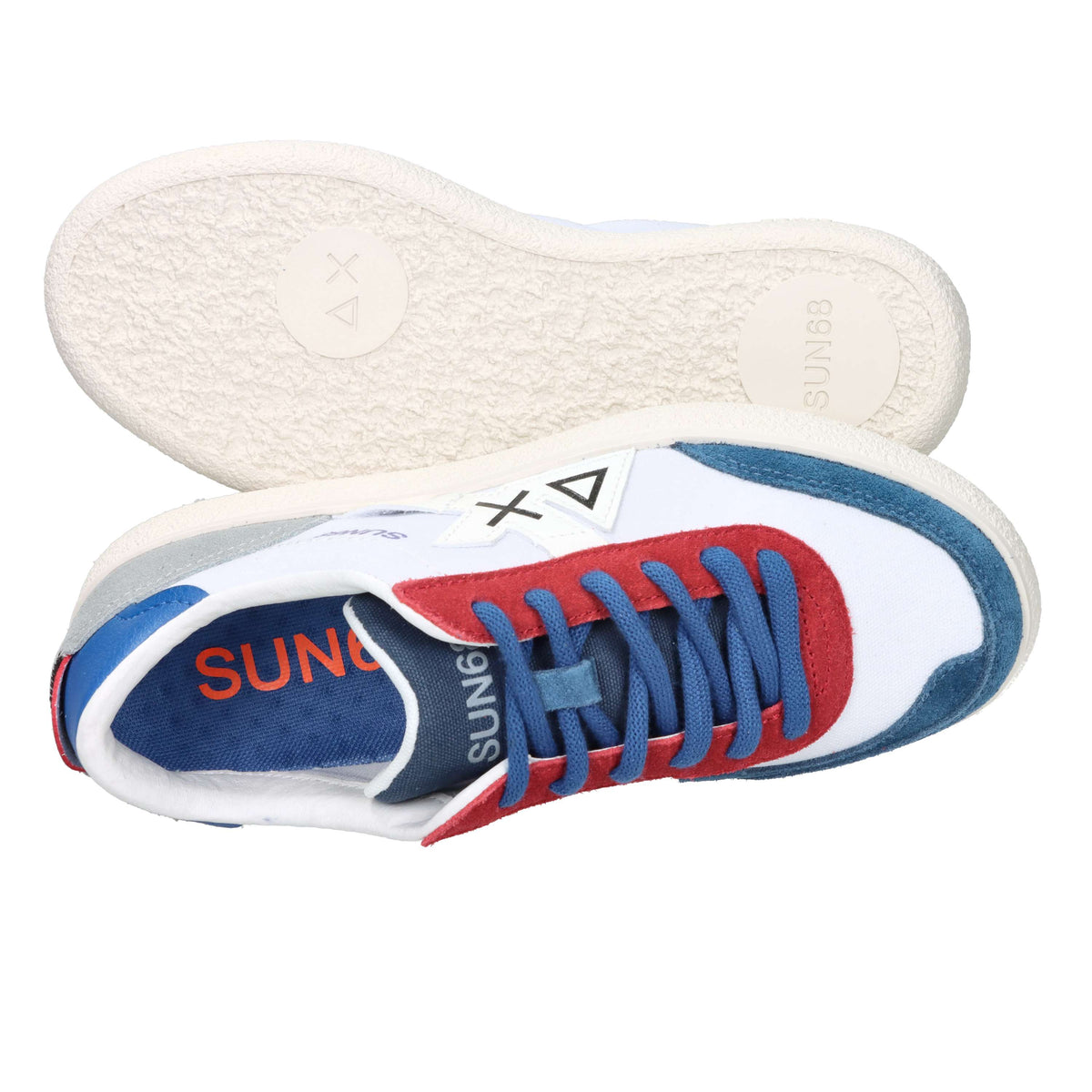 Sun68 Bambini e ragazzi Sneakers Z36348T Bianco/Blu