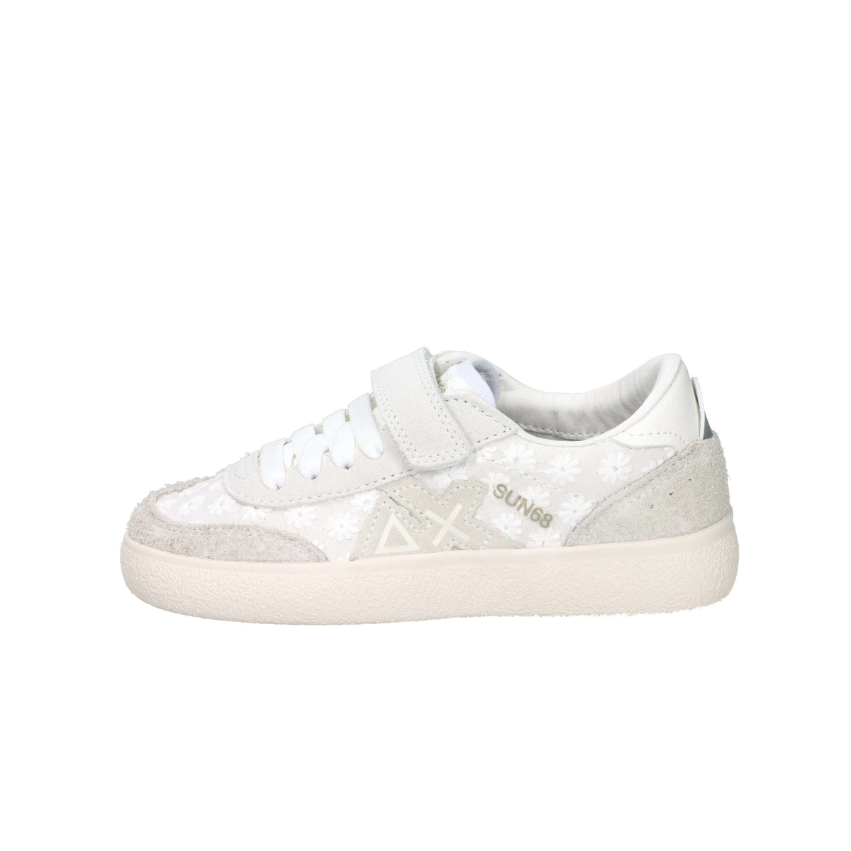Sun68 Fille Baskets Z36445K Blanc
