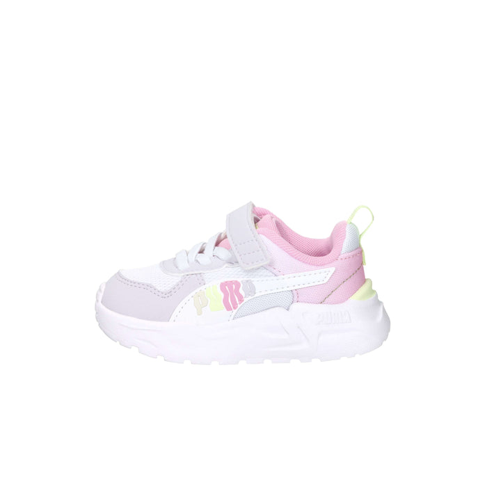 Puma Filles Baskets 405022 Blanc/Rose