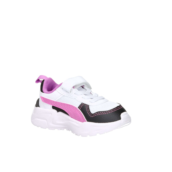 Puma Filles et adolescentes Baskets 406079 Blanc/Fuchsia
