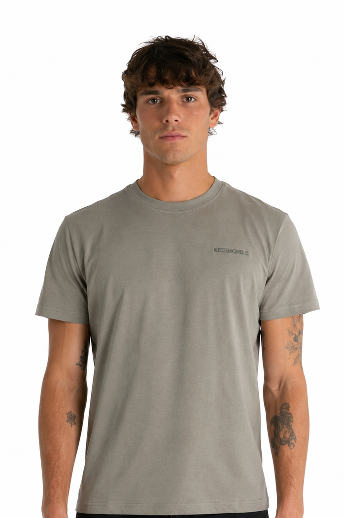 Richmond X Uomo T-shirt UMP26010TS Grigio