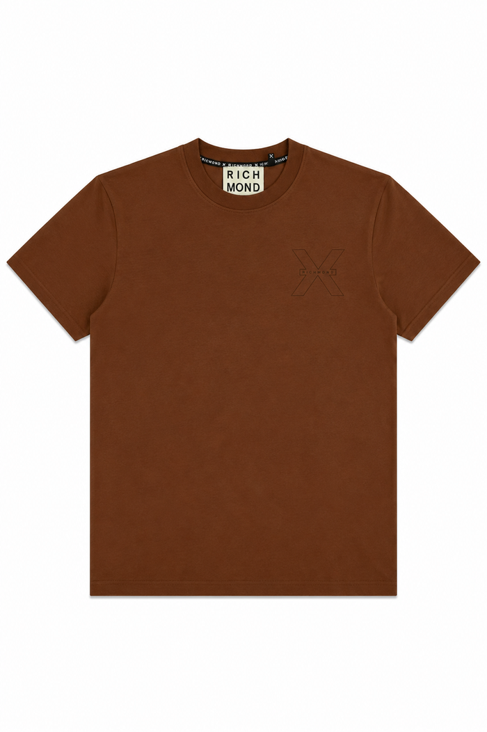 Richmond X Uomo T-shirt UMP26024TS Marrone