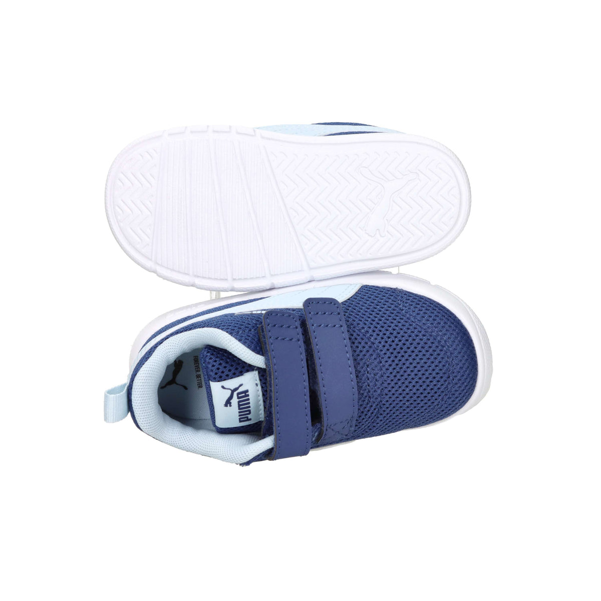 Puma Enfants et adolescents Baskets 398086 Bleu