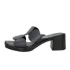 Ariel Women's Ciabatta with Heel 17244 Black