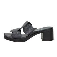 Ariel Women's Ciabatta with Heel 17244 Black