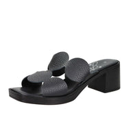 Ariel Women's Ciabatta with Heel 17244 Black