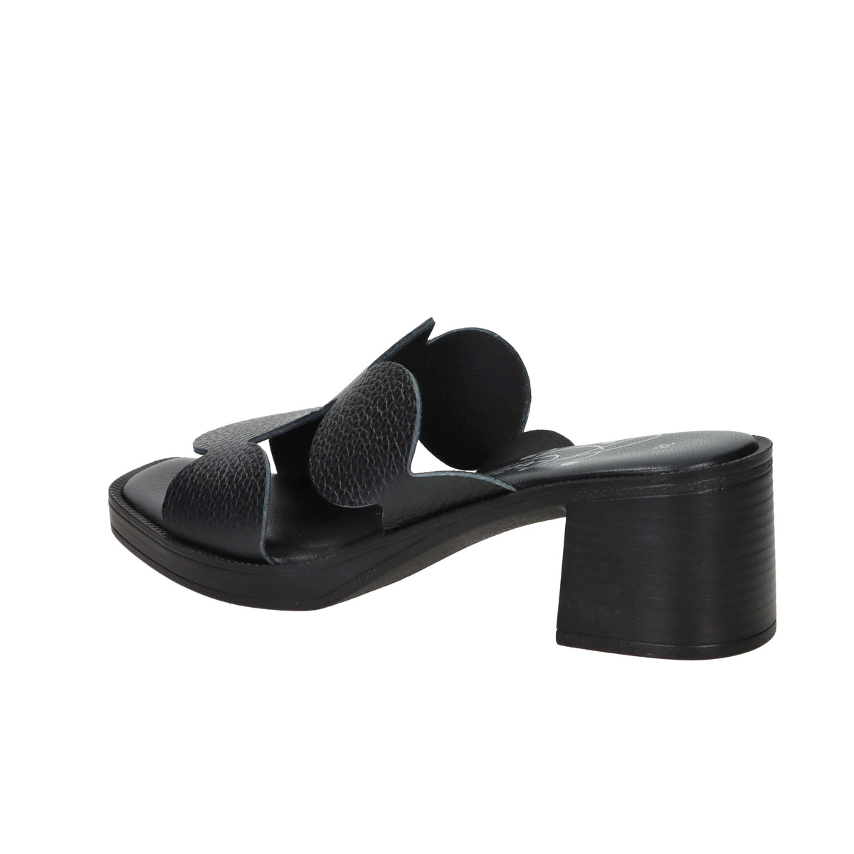 Ariel Women's Ciabatta with Heel 17244 Black