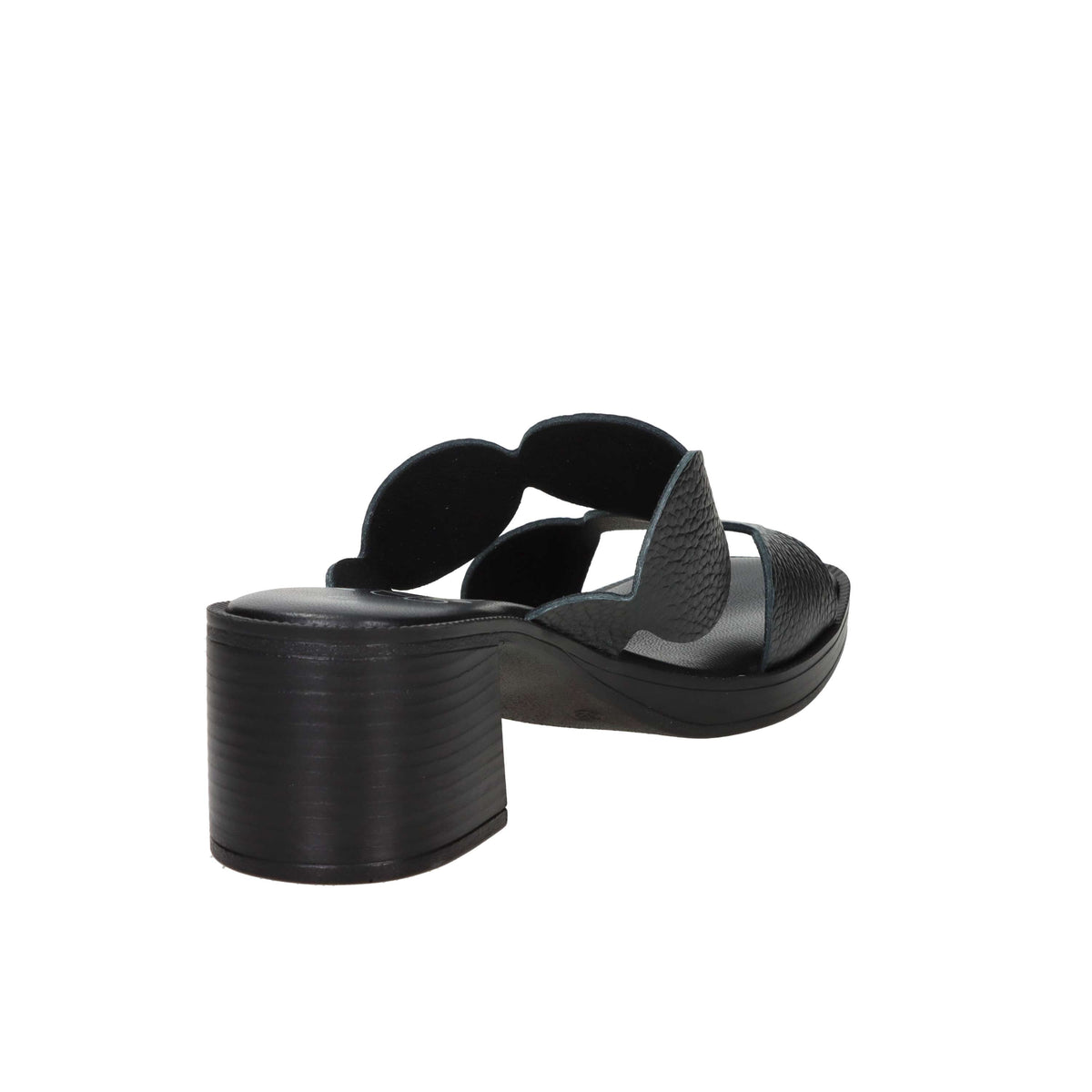 Ariel Women's Ciabatta with Heel 17244 Black