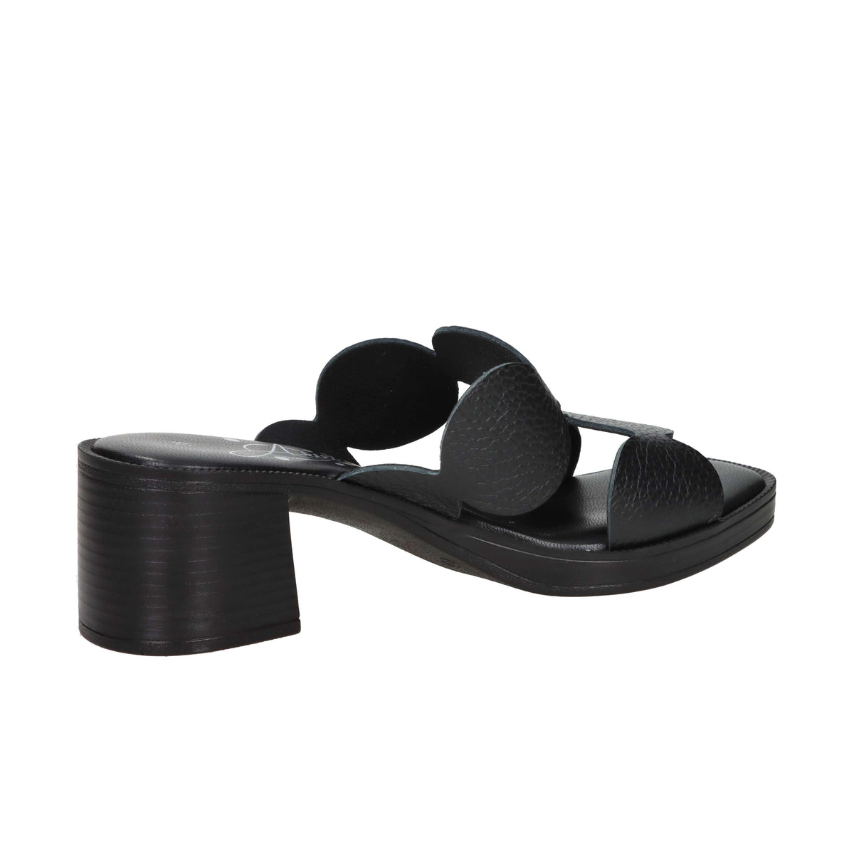 Ariel Women's Ciabatta with Heel 17244 Black