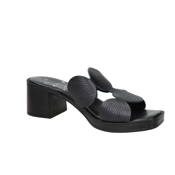 Ariel Donna Ciabatta con tacco 17244 Nero