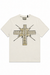Richmond X Uomo T-shirt UMP26112TS Panna