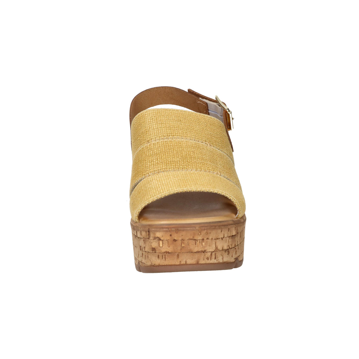 Sandalia con cuña para mujer Ariel 17171 Amarillo