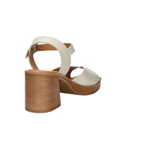 Ariel Donna Sandalo con tacco 17198 Tortora