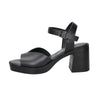 Ariel Donna Sandalo con tacco 17198 Nero