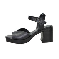 Ariel Donna Sandalo con tacco 17198 Nero