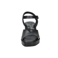 Ariel Donna Sandalo con tacco 17198 Nero